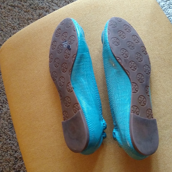 Tory Burch Reva flats RARE - Picture 4 of 8